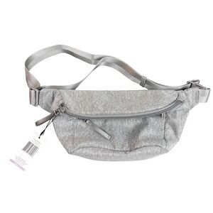 Vera Bradley Belt Bag Womens Large Gray Lighten Up Fanny Pack Travel 51085-20492